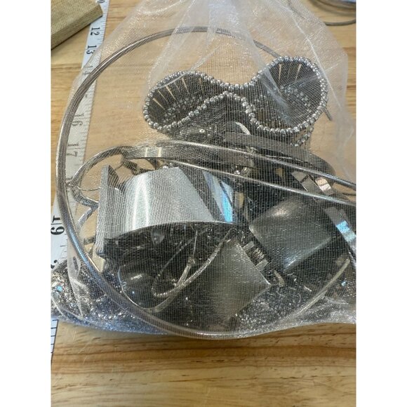 1 Lb Bag Assorted Wearable Chunky Silver Tone Jewelry, Baddie, Maximal, Goth - Picture 5 of 9